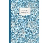 William Morris Marigold Pattern Notebook: A5 Lined Notebook | Arts and Crafts Inspired Stationery