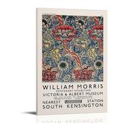 WILLIAM MORRIS Póster de Museo de Victoria y Albert Pintura Decorativa Lienzo Arte de Pared Salón Póster Dormitorio Pintura, Arte de Pared Impresión de Imagen Moderna Decoración de Habitación Familiar