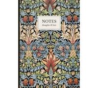 William Morris Snakeshead Pattern Notebook: A5 Lined Notebook | Arts and Crafts Inspired Stationery
