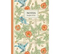William Morris Trellis Pattern Notebook: A5 Lined Notebook | Vintage Floral Arts & Crafts Journal