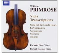 Roberto Díaz – Transcriptions pour alto – CD – NAXOS