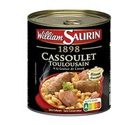 William Saurin 1898 Toulousain - Grasa de ganso Cassoulet, 840 g