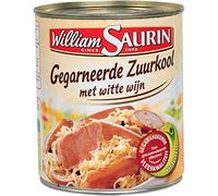 William Saurin Chucrut Garnie 800 g (lote de 4)