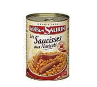 William Saurin - Embutidos En 420G Frijoles - Lot De 4 - Precio Por Lote - Entrega Rápida
