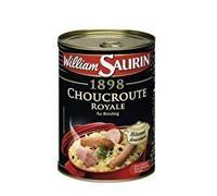 William Saurin Royale Choucroute - Alsacia Riesling 400 g - Paquete de 6