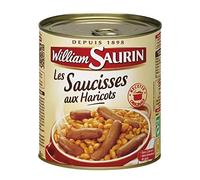 William Saurin - Salchichas Wiiliam Saurin con frijoles 840 g - 4 unidades