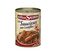 William Saurin Saucisses Lentilles 3X420 G - Livraison Gratuite Pour Les Commandes En France - Prix Par Unité