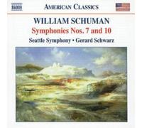 William Schuman Symphonies Nos. 7 and 10 (Schwarz, Seattl (CD) (Importación USA)