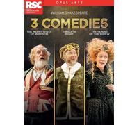 William Shakespeare: 3 Comedies (DVD) William Shakespeare (Importación USA)