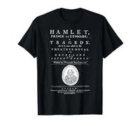 William Shakespeare Hamlet Camisa Literatura Teatro Regalo Camiseta