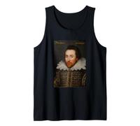 William Shakespeare Retrato Teatro Escritor Histórico Camiseta sin Mangas