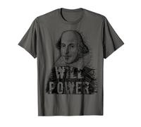 William Shakespeare WILL POWER Camiseta