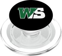 William Smith College Herons Monogram Logo - HWSC PopSockets PopGrip para MagSafe