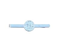 William Sturt - Clip de corbata de caballeros templarios, hecho a mano en peltre fino, 6 cm, Metales no preciosos