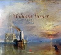 William Turner Kalender 2026: Stilsicherer Kunst-Kalender im großen Querformat (54x48 cm) | Meister der Romantik und des Lichts