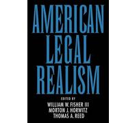 William W. III Fisher Thomas Reed Morton J. Hor American Legal Rea (Tapa blanda)