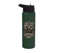 William Wallace Guardián de Escocia 1270-1305 León Stainless Steel Insulated Water Bottle