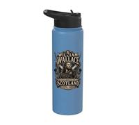 William Wallace Guardián de Escocia 1270-1305 León Stainless Steel Insulated Water Bottle