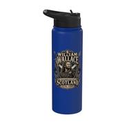 William Wallace Guardián de Escocia 1270-1305 León Stainless Steel Insulated Water Bottle