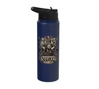 William Wallace Guardián de Escocia 1270-1305 León Stainless Steel Insulated Water Bottle