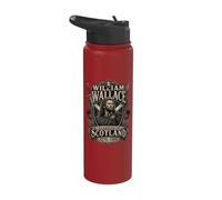 William Wallace Guardián de Escocia 1270-1305 León Stainless Steel Insulated Water Bottle