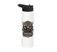 William Wallace Guardián de Escocia 1270-1305 León Stainless Steel Insulated Water Bottle