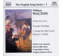 William Walton Anon in Love, Facade Settings (Lott, Hill, (CD) (Importación USA)