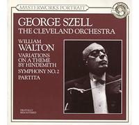 William Walton Variations On A Theme By Hindemith, Symphony No.2 Partita - George Szell The Cleveland Orchestra. [UK Import]