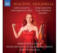 Walton : Concerto pour violoncelle (arr. pour alto) - Molinelli : Concerto pour alto "Lady Walton’s Garden"