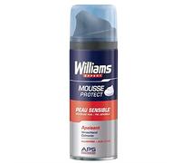 WILLIAMS - Espuma de afeitar sensible para hombres y mujeres, 200 ml, protección y comodidad para un afeitado suave y preciso, hidrata y cuida la piel sensible | afeitado masculino especial | 4