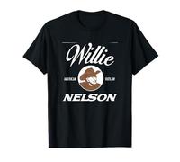Willie Nelson American Outlaw oficial Camiseta