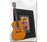 Willie Nelson guitarra en miniatura marco de fotos
