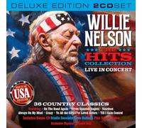 Willie Nelson – The HITS COLLECTION – CD Deluxe en vivo + CD extra Country Love Ballads (físico)