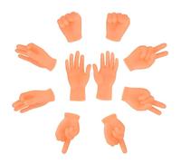 Willingood Mini juego de manos pequeñas, mini muñecas, para las manos de los dedos, trucos de magia, juguetes divertidos para fiestas de cumpleaños, fiestas de juegos, Halloween