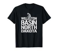 Williston Basin North Dakota Oilfield Camiseta