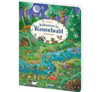 Willkommen im Wimmelwald - Gute Nacht!: Großes Wimmelbuch für Kinder ab 2 Jahren - Besuche die Waldtiere im Wimmelwald - Zum Suchen, Entdecken und Erzählen