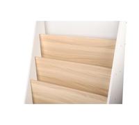 Willonin - Estantería de libros para niños, almacenamiento para libros de niños, 71 x 61 x 30 cm, madera blanca