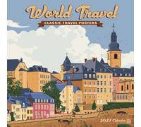Willow Creek Press, Calendario de pared World Travel Classic Travel 2027