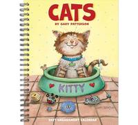 Willow Creek Press, Cats by Gary Patterson - Planificador de compromiso 2027 de 6.5 x 8.5 pulgadas