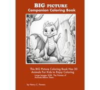 WILLOW & MAX COMPANION COLORING BOOK: Large Image Wild Animals of The Adventures of Willow & Max