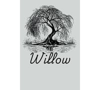 Willow Personalized Name Notebook: Nature-Themed Journal for Writing, Journaling, and Creative Thoughts | Gift for Women, Sisters, Mothers, Aunts, and ... with Elegant Tree Cover, 6x9 Lined Pages