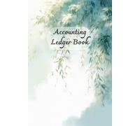 Willow Tree Cover: Accounting Ledger Book for Tracking Income & Expense, come with undated calendar, Size 6”x9”, 120 Pages.