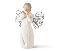 Willow Tree Figura de ángel con Estrella, Home & Navidad Deco, Enesco