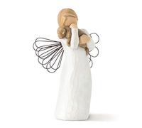 Willow Tree Figura de ángel con Perro, Home & Navidad Deco, Enesco