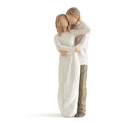 Willow Tree Figura de Enamorados, Home Deco, Enesco | Fundido a partir de una talla original de Susan Lordi, expresión de amor y cuidado, exhibición en estante, mesa o chimenea