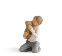 Willow Tree Figura de niño con Perro, Home Deco, Enesco | Celebra el espíritu de un niño, recuerdo de grupo familiar, fundido a partir de una talla original de Susan Lordi