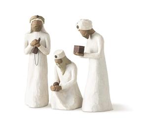 Willow Tree Figura de Reyes Magos: Melchor, Gaspar y Baltasar, Home Deco, Enesco