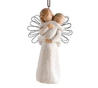 Willow Tree Figura para Colgar de ángel con bebé, Navidad Deco, Enesco