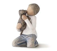 Willow Tree Kindness (Boy, Darker Skin Tone & Hair Color), Sculpted Hand-Painted Figure
