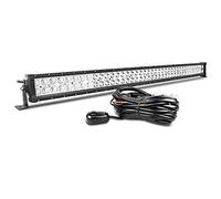 Willpower 107cm 240W Barra Led 4x4 Barras Led Coche IP67 Impermeable Faro Led Focos Led 12v 24v 6000k Barras de Luz Led para Tractor SUV ATV UTV Off-road Con Arnés de Cableado